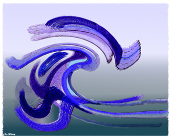 Holly Ahlberg, digital artwork #9 of 11 — Museum of Computer Art