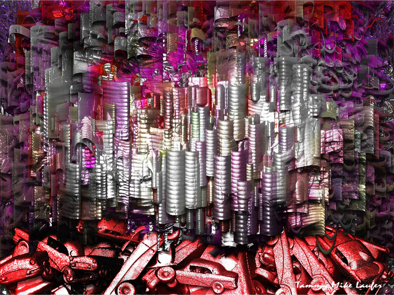 Tammy Mike Laufer, digital artwork #9 of 12 — Museum of Computer Art
