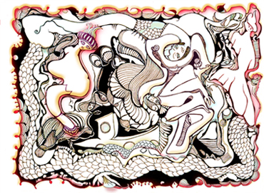 Lisle Drake, digital artwork #10 of 12 — Museum of Computer Art