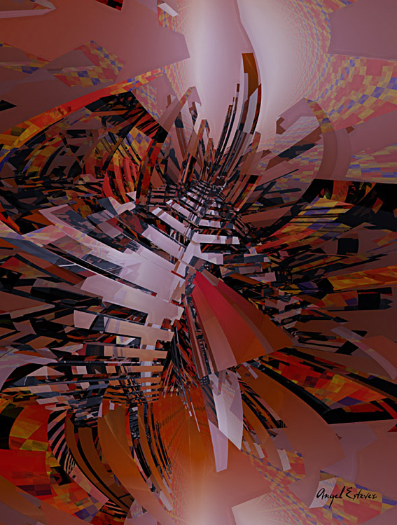 Angel Estevez, digital artwork #2 of 12 — Museum of Computer Art