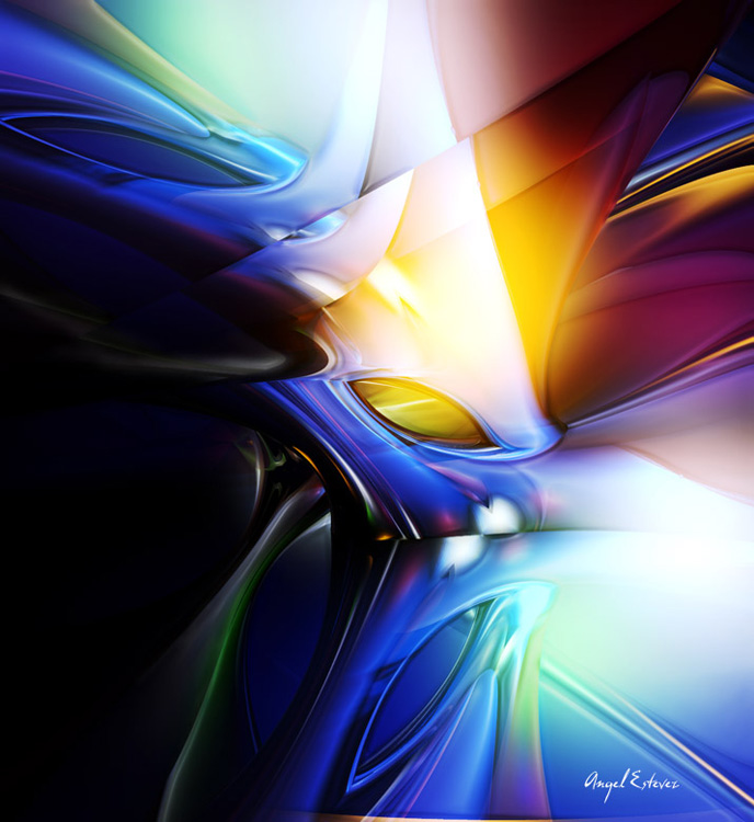Angel Estevez, digital artwork #3 of 12 — Museum of Computer Art