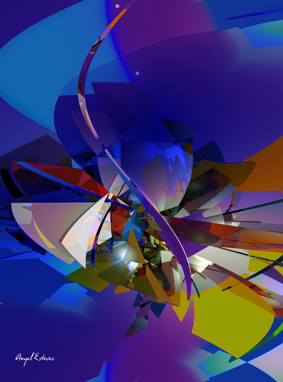 Angel Estevez, digital artwork #8 of 12 — Museum of Computer Art