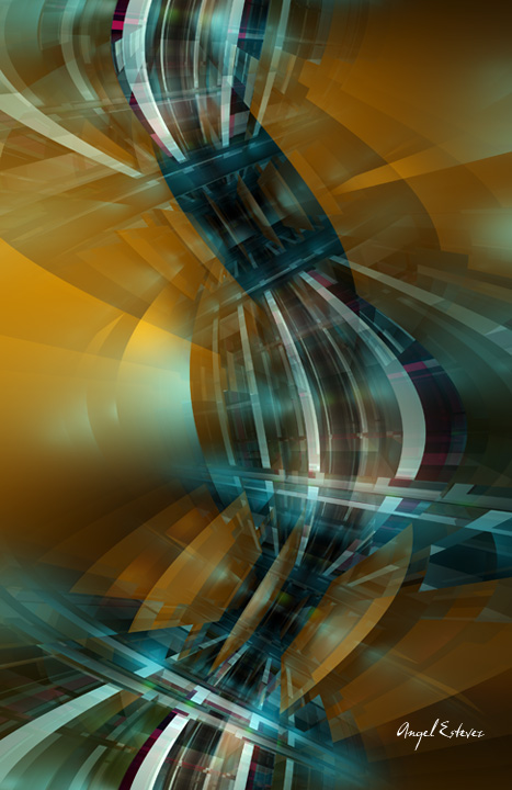 Angel Estevez, digital artwork #9 of 12 — Museum of Computer Art