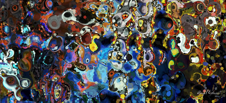 Angel Estevez, digital artwork #10 of 12 — Museum of Computer Art