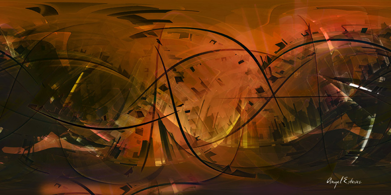 Angel Estevez, digital artwork #11 of 12 — Museum of Computer Art