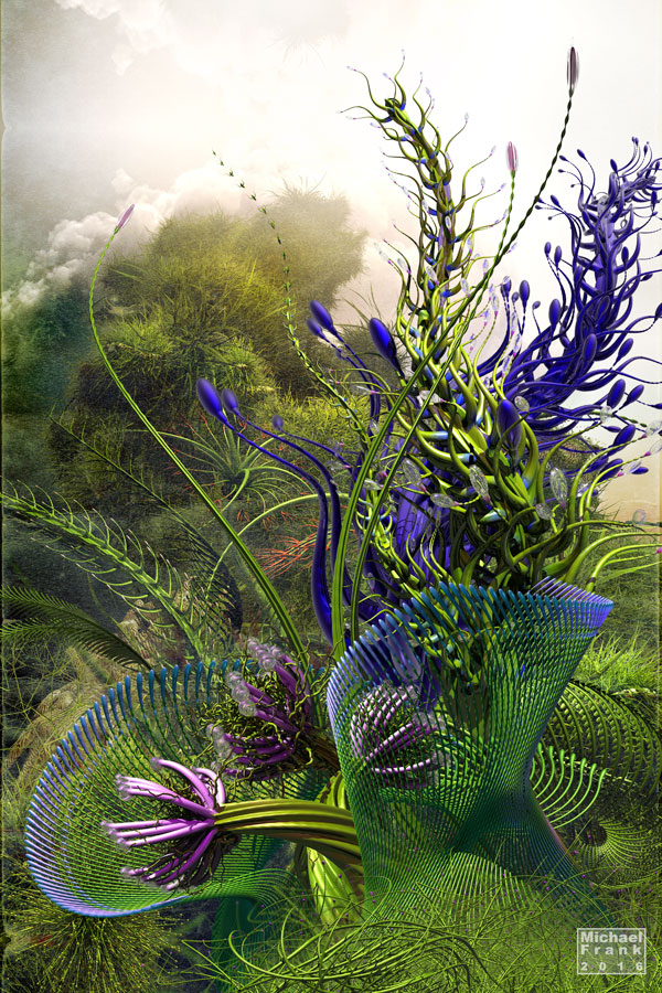 Michael Frank, digital artwork #4 of 12 — Museum of Computer Art