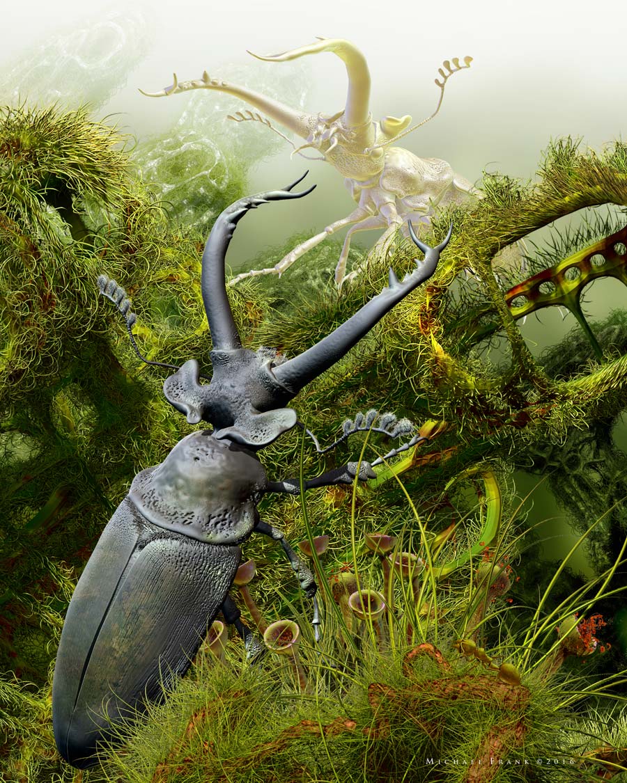 Michael Frank, digital artwork #12 of 12 — Museum of Computer Art