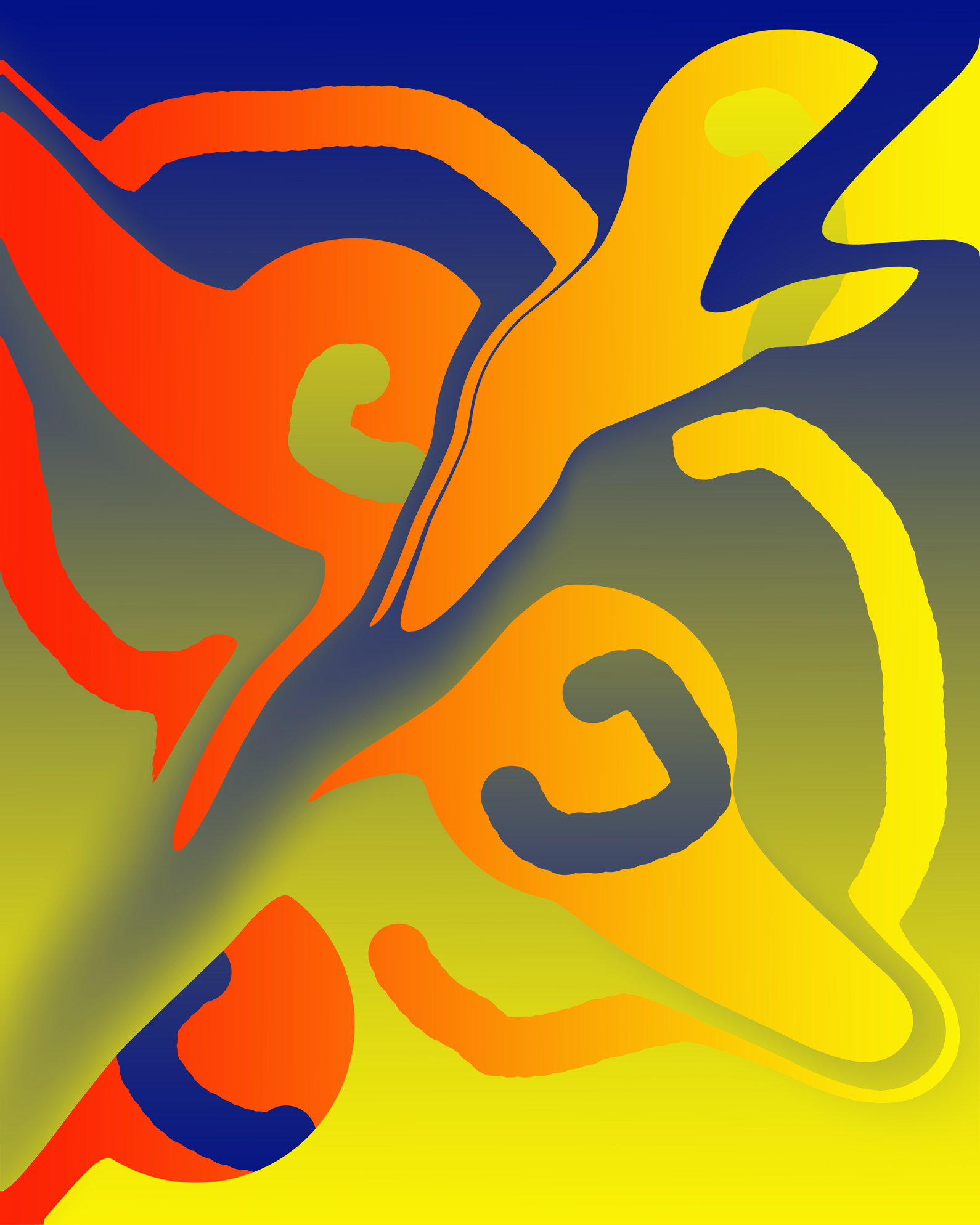 Ted Shado, digital artwork #2 of 5 — Museum of Computer Art